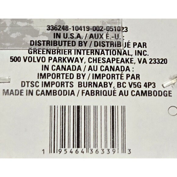 Vintage Gnome Christmas Stocking Pair Fur White Beard Nose Red Gray 18" NWT NOS - Picture 5 of 6